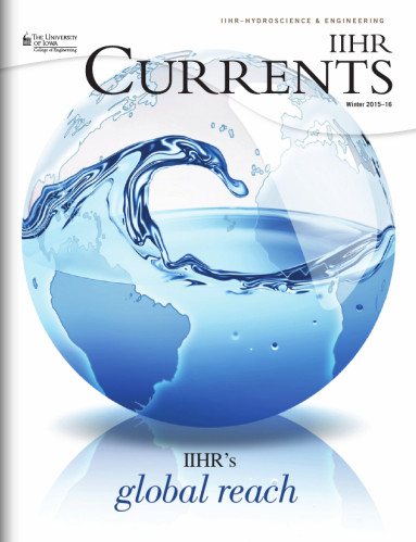 Link to the Winter 2015-2016 issue of IIHR Currents.