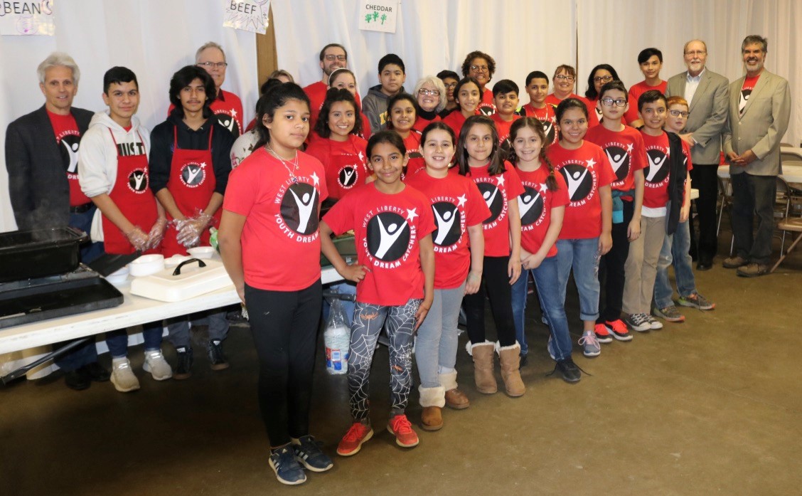 The West Liberty Dream Catchers pose for a group photo