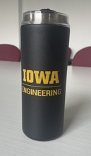 Insulated mug with straw