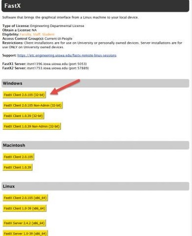 Fast Client Download FastX Client Installation Instructions | College of Engineering - The ...