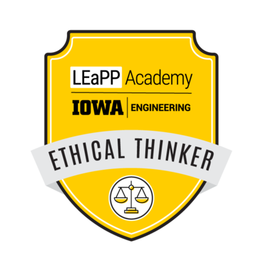 Ethical Thinking credential
