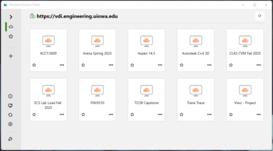 VDI Client Available Sessions