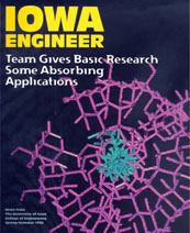 cover that reads "team gives basic research some absorbing applications"