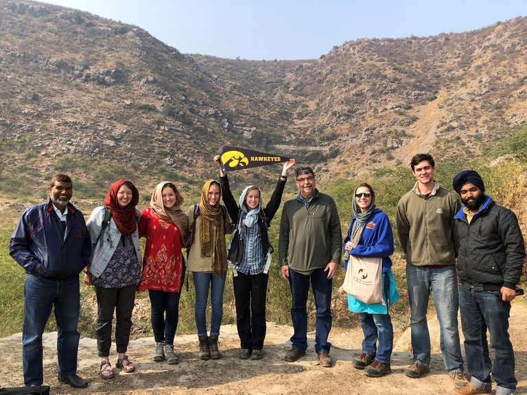 India Winterim group photo