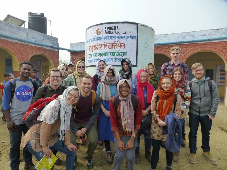 India Winterim group photo