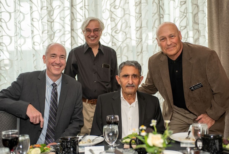 Gary Christensen, Soura Dasgupta, Dr. Sudhakar Reddy, and Tom Casavant