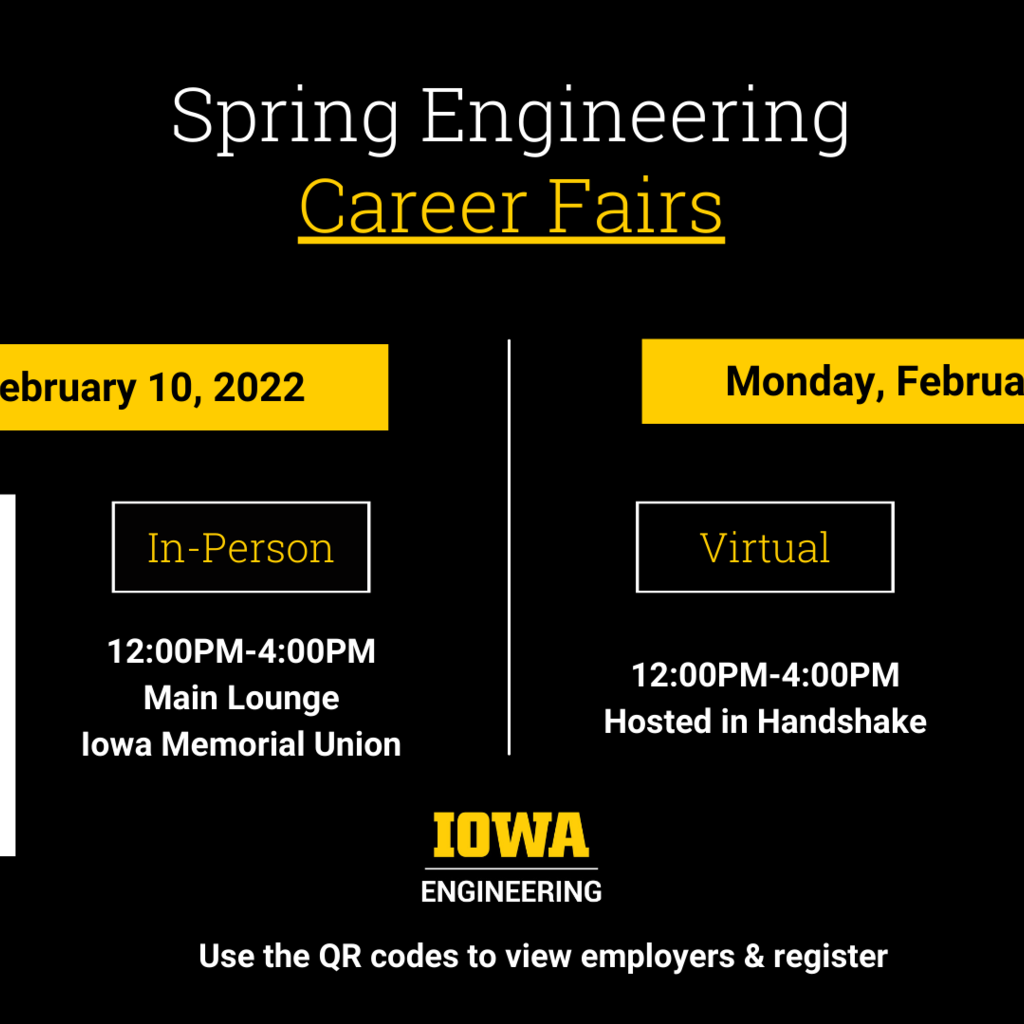 In-Person Engineering Career Fair promotional image