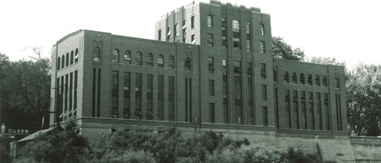 Old home of the University of Iowa Hydraulics lab