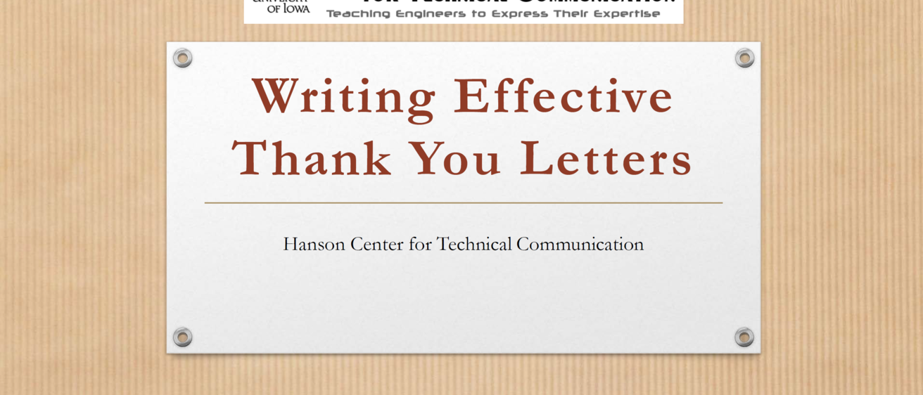 HCTC thank you letters flyer