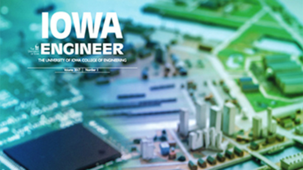 Iowa engineer magazine cover